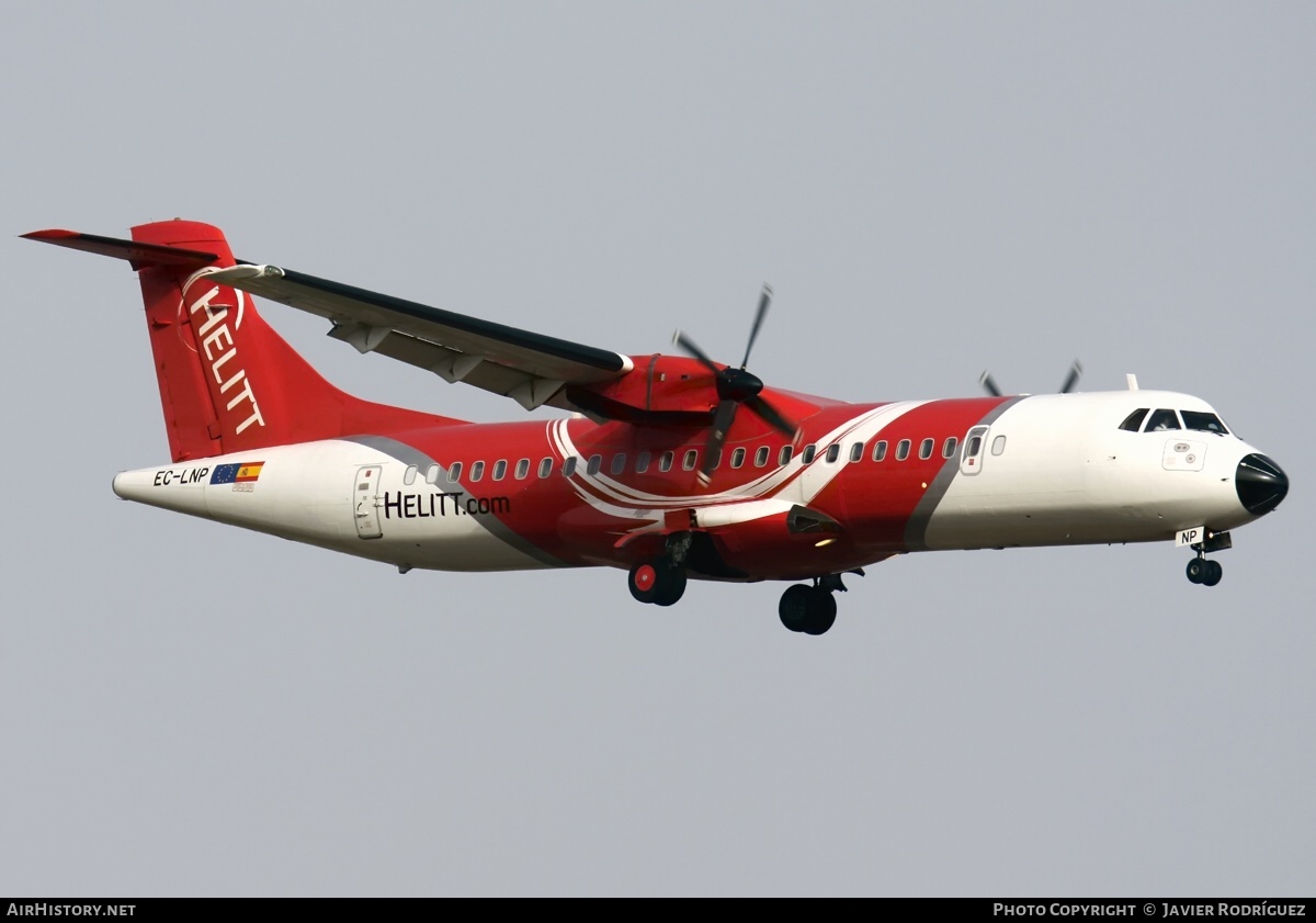 Aircraft Photo of EC-LNP | ATR ATR-72-202 | Helitt Líneas Aéreas | AirHistory.net #605294