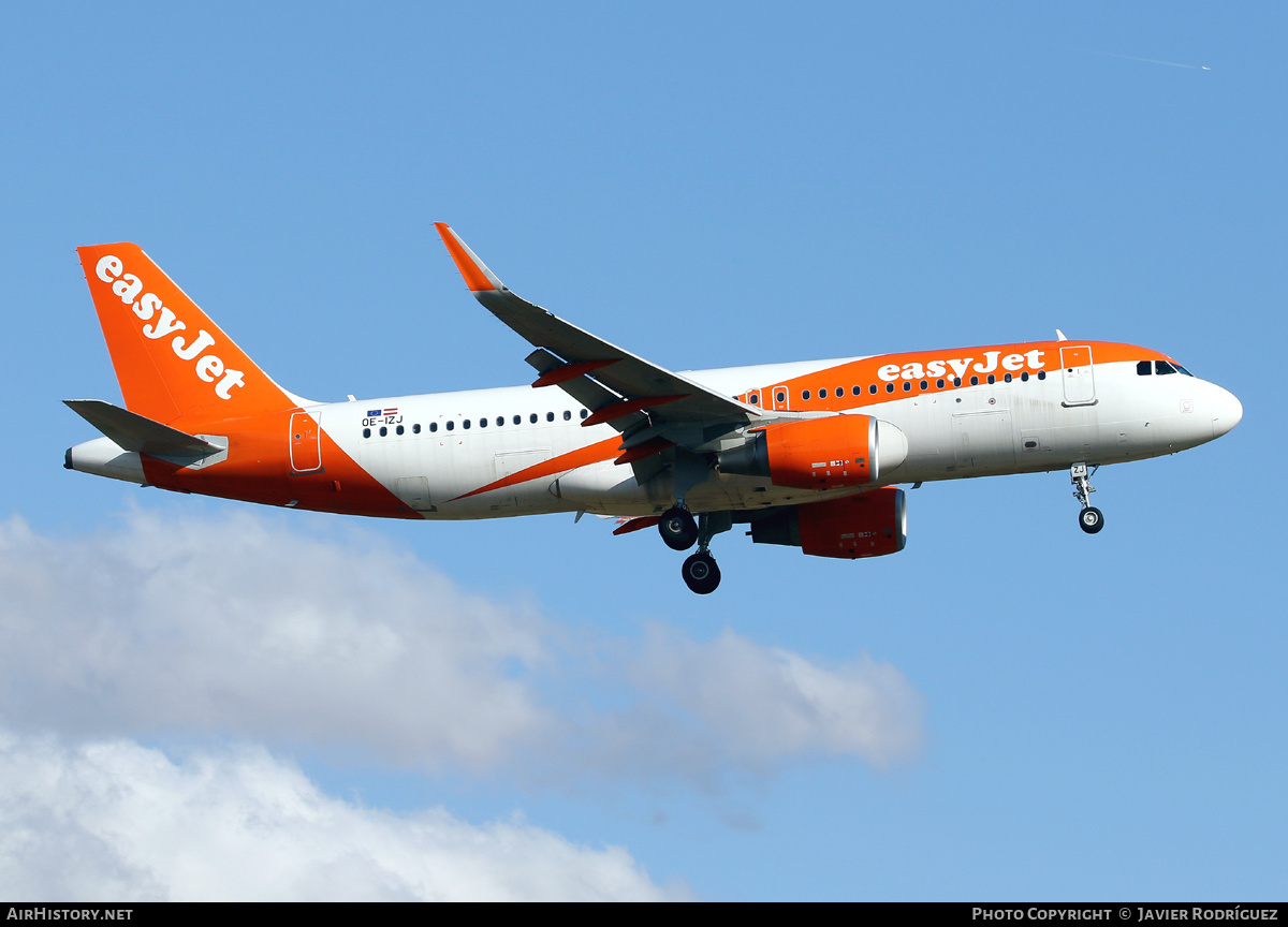 Aircraft Photo of OE-IZJ | Airbus A320-214 | EasyJet | AirHistory.net #605295