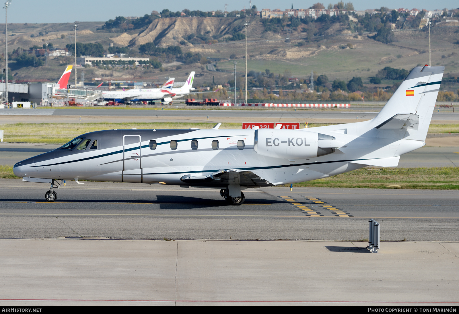 Aircraft Photo of EC-KOL | Cessna 560XL Citation Excel | AirHistory.net #605308
