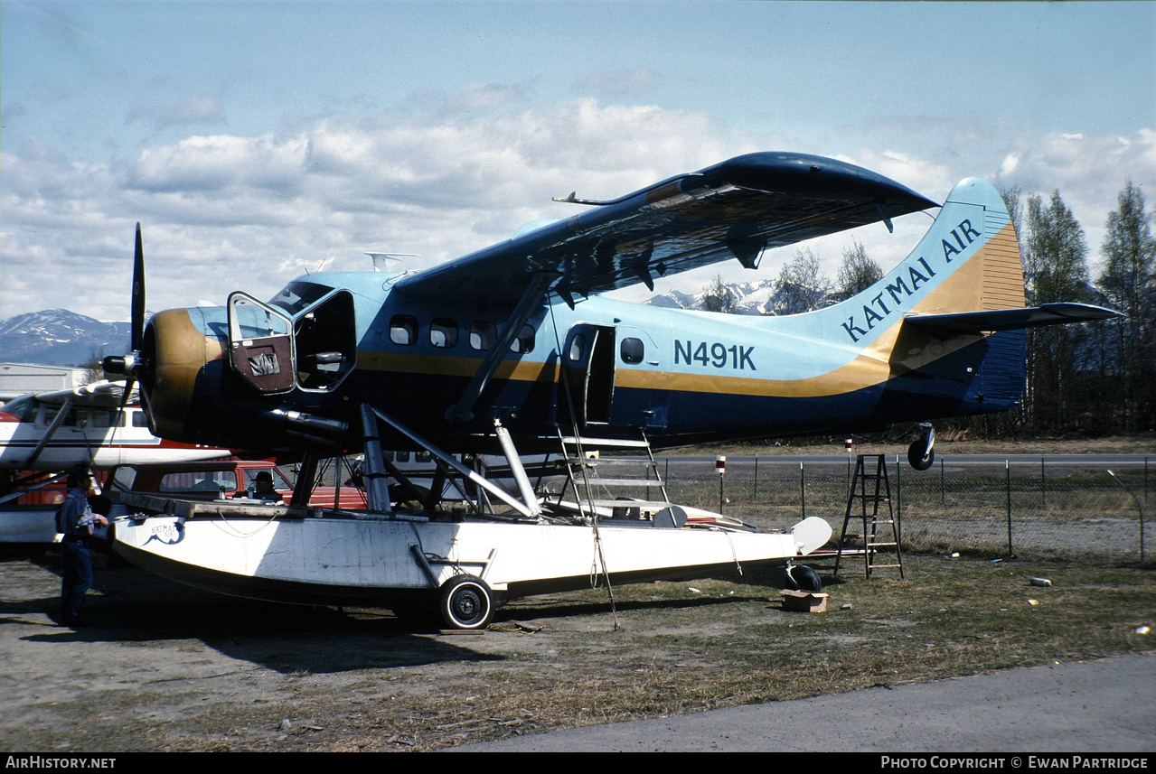 Aircraft Photo of N491K | De Havilland Canada DHC-3/1000 Otter | Katmai Air | AirHistory.net #605323