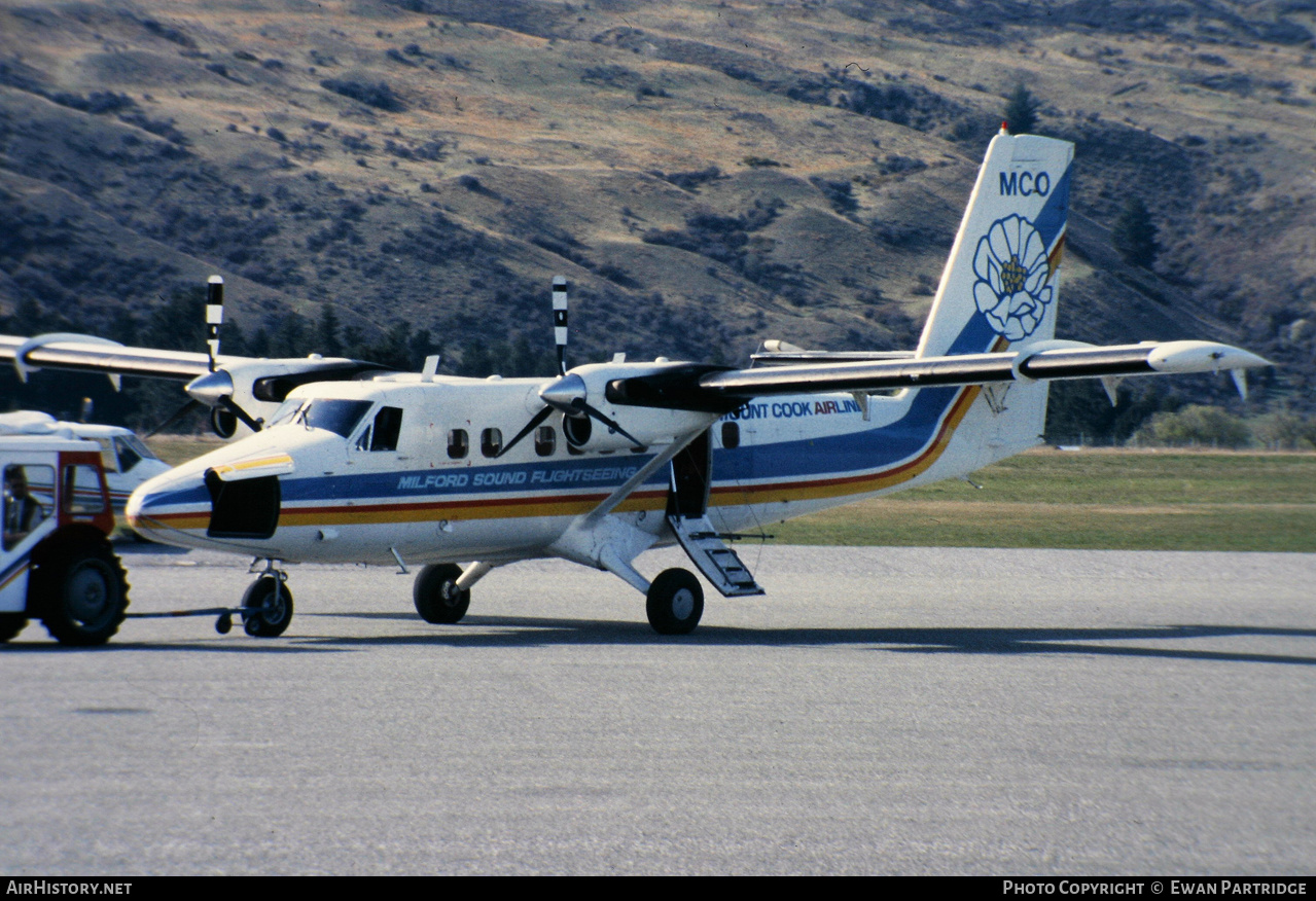 Aircraft Photo of ZK-MCO | De Havilland Canada DHC-6-310 Twin Otter | Mount Cook Airline | AirHistory.net #605332