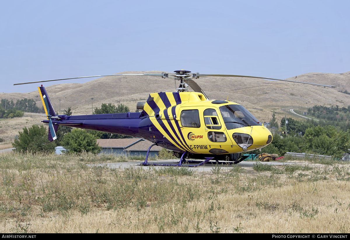 Aircraft Photo of C-FPMW | Aerospatiale AS-350BA Ecureuil | Eclipse Helicopters | AirHistory.net #605343