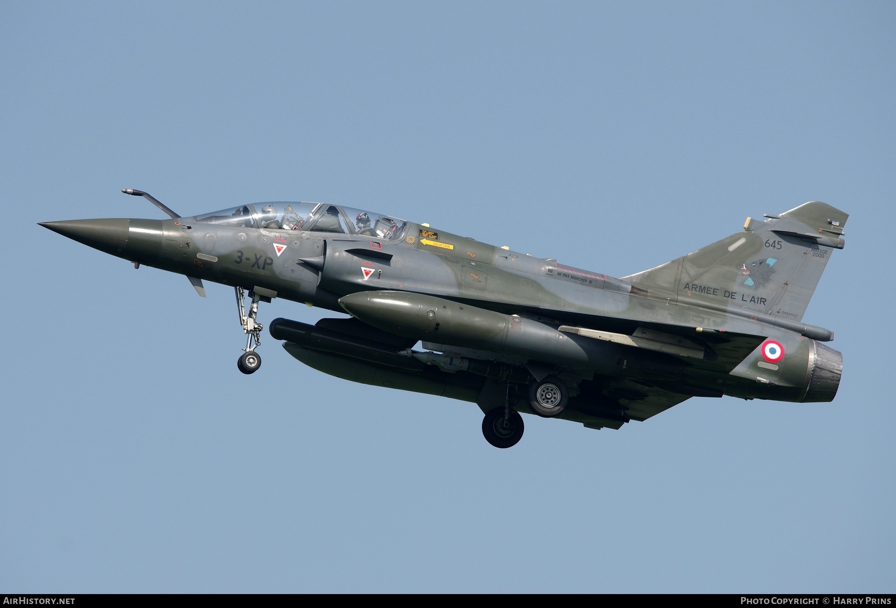 Aircraft Photo of 645 | Dassault Mirage 2000D | France - Air Force | AirHistory.net #605345