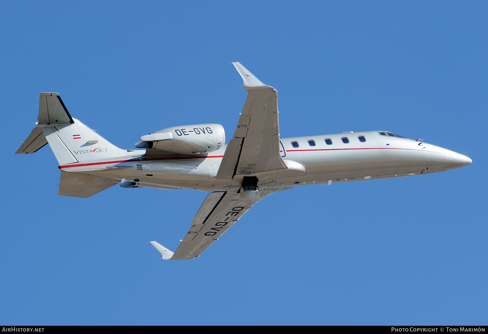 Aircraft Photo of OE-GVG | Learjet 60XR | VistaJet | AirHistory.net #605348