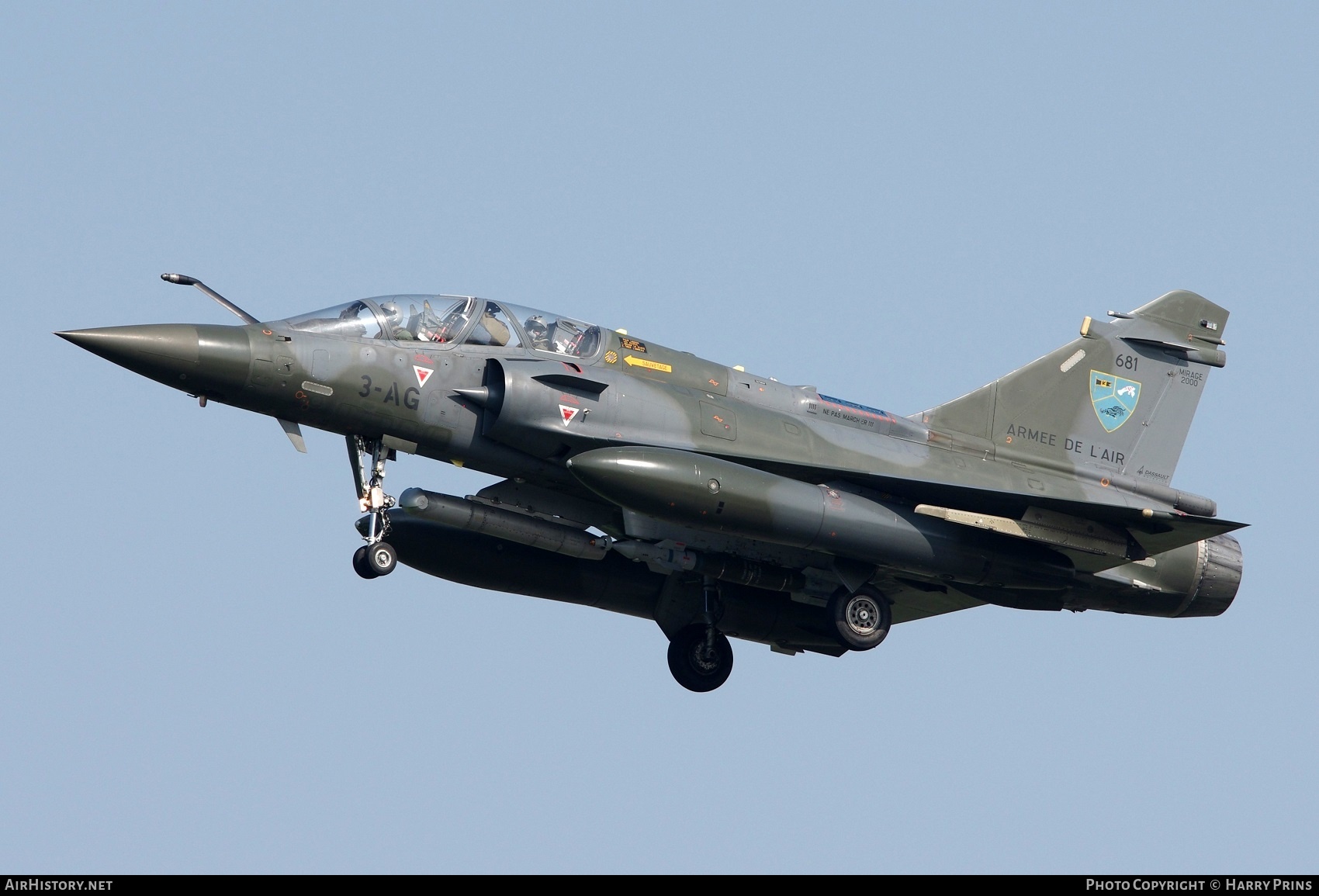 Aircraft Photo of 681 | Dassault Mirage 2000D | France - Air Force | AirHistory.net #605364