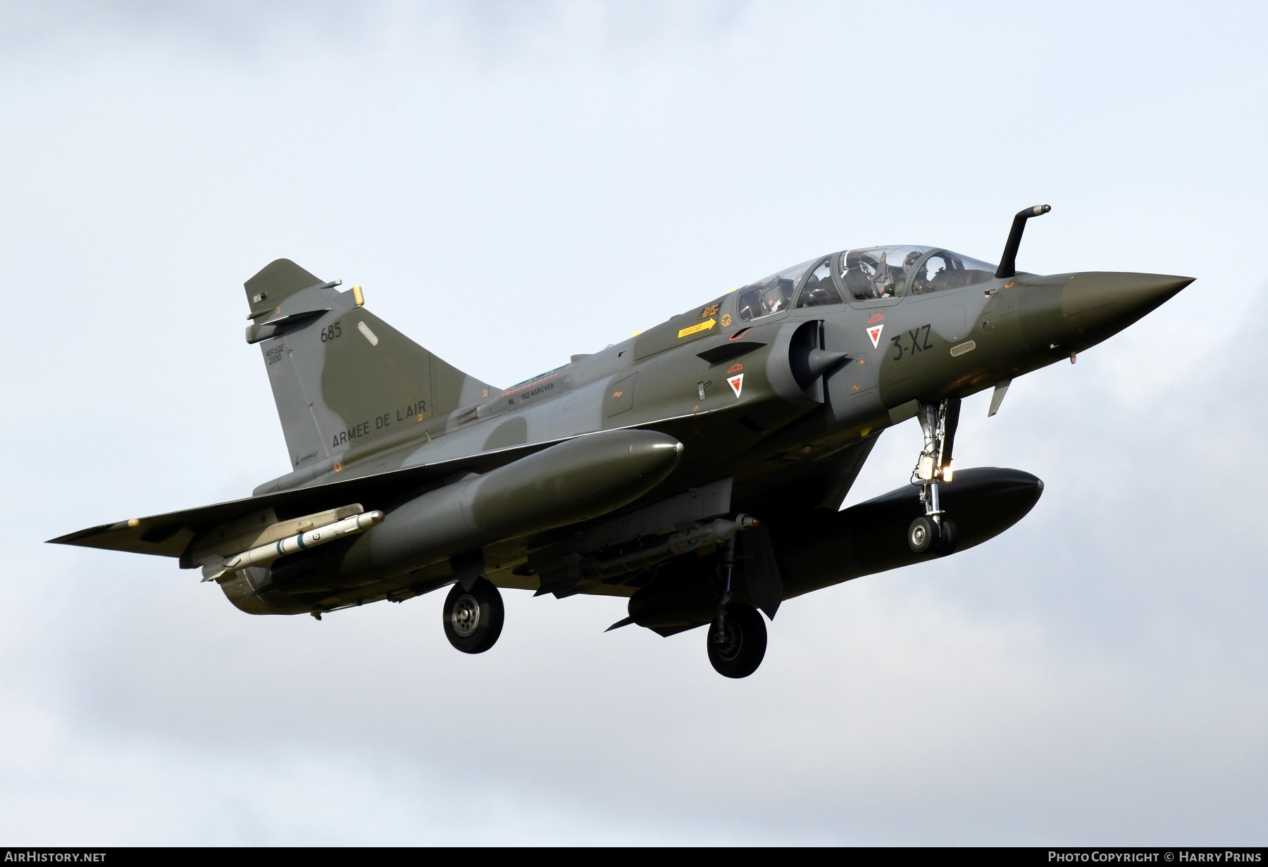 Aircraft Photo of 685 | Dassault Mirage 2000D | France - Air Force | AirHistory.net #605366