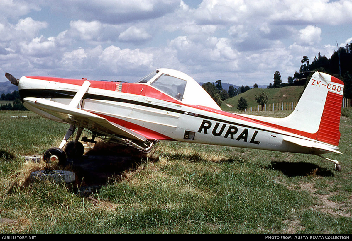 Aircraft Photo of ZK-CQO | Cessna A188 AgWagon 300 | Rural Air Services | AirHistory.net #605380