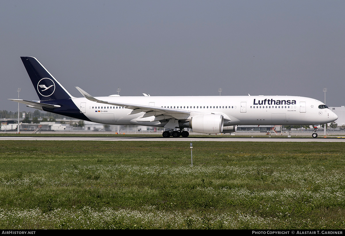 Aircraft Photo of D-AIVA | Airbus A350-941 | Lufthansa | AirHistory.net #605389