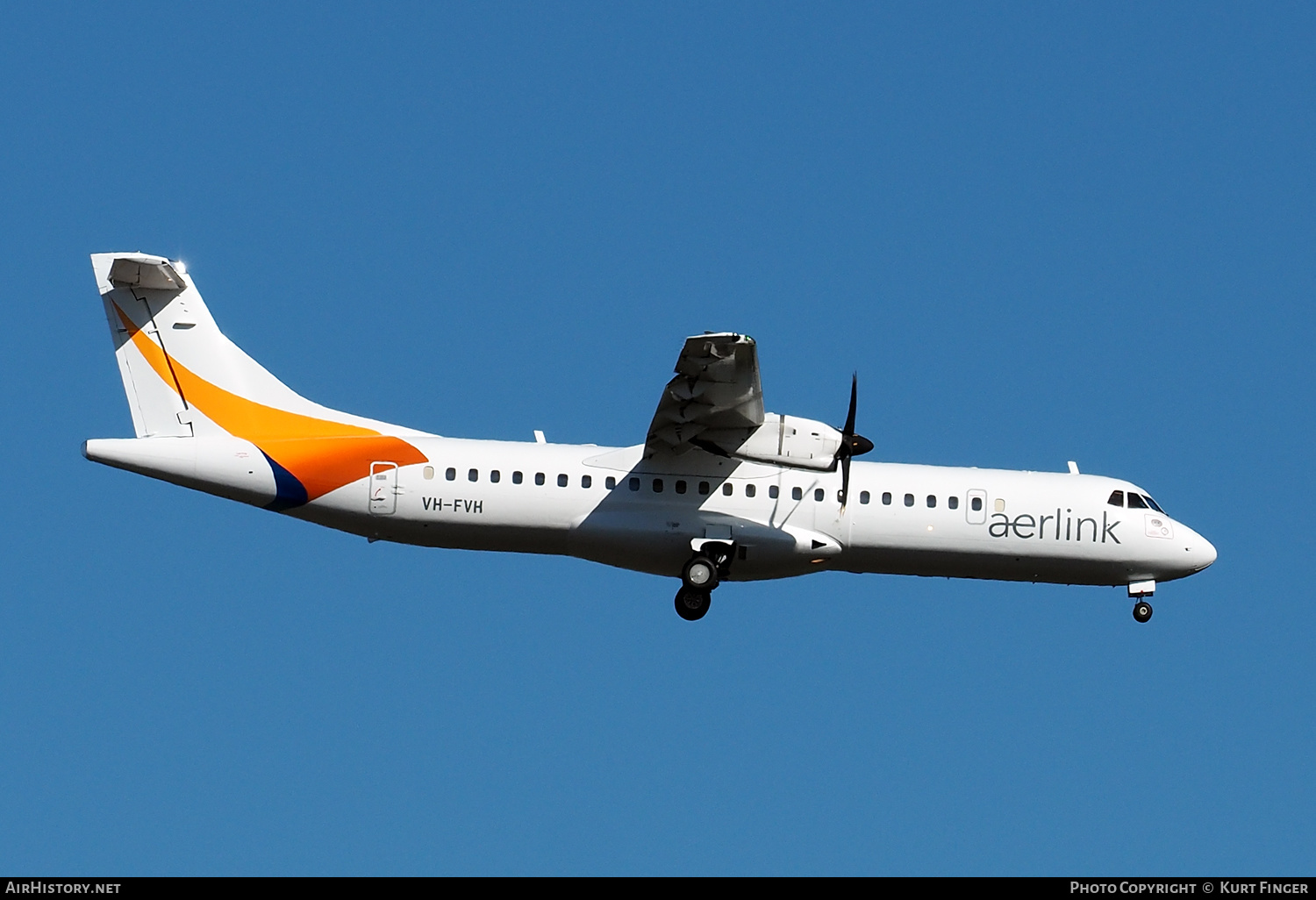 Aircraft Photo of VH-FVH | ATR ATR-72-500 (ATR-72-212A) | Aerlink | AirHistory.net #605419