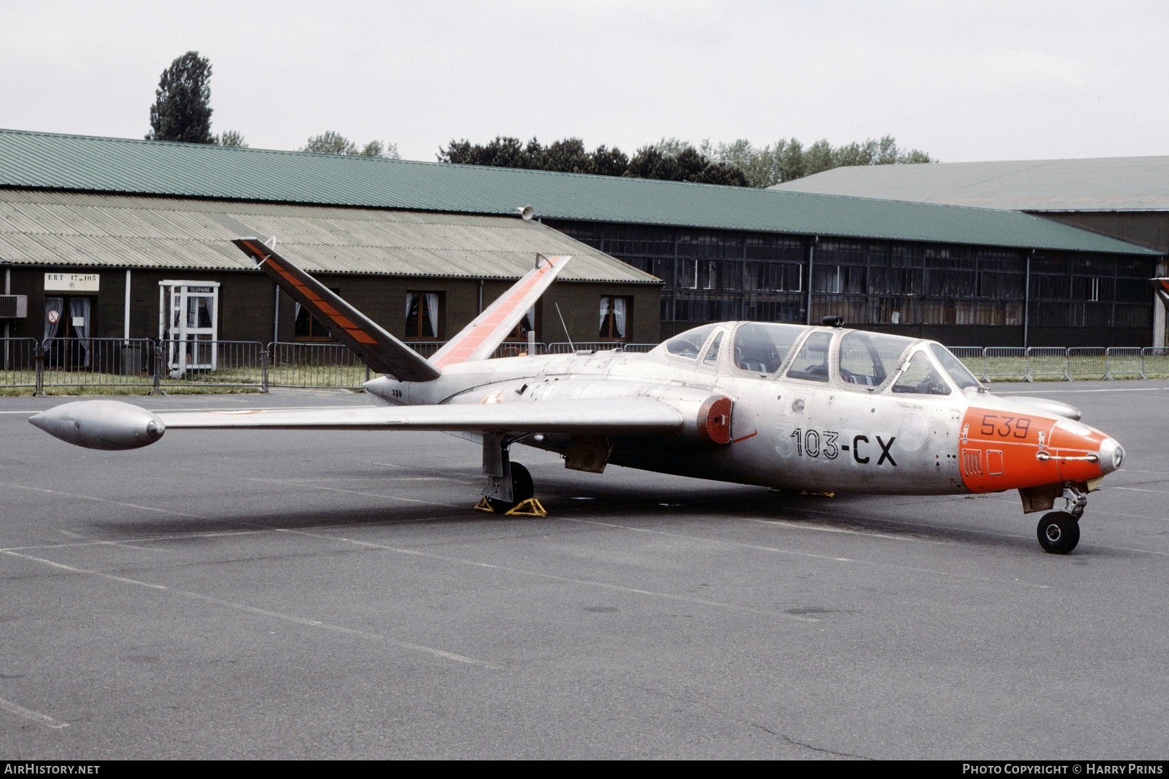 Aircraft Photo of 539 | Fouga CM-170R Magister | France - Air Force | AirHistory.net #605428