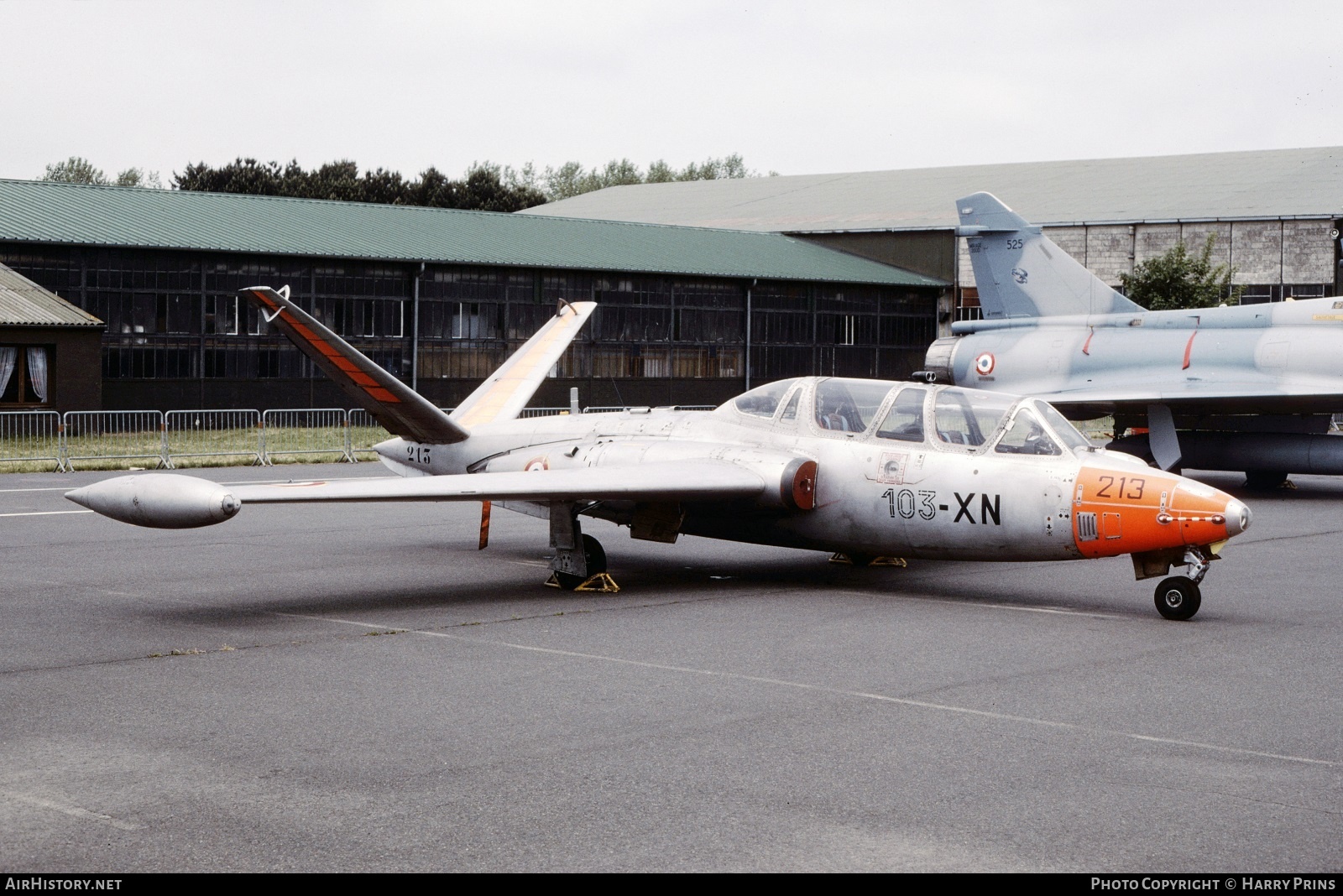 Aircraft Photo of 213 | Fouga CM-170R Magister | France - Air Force | AirHistory.net #605429