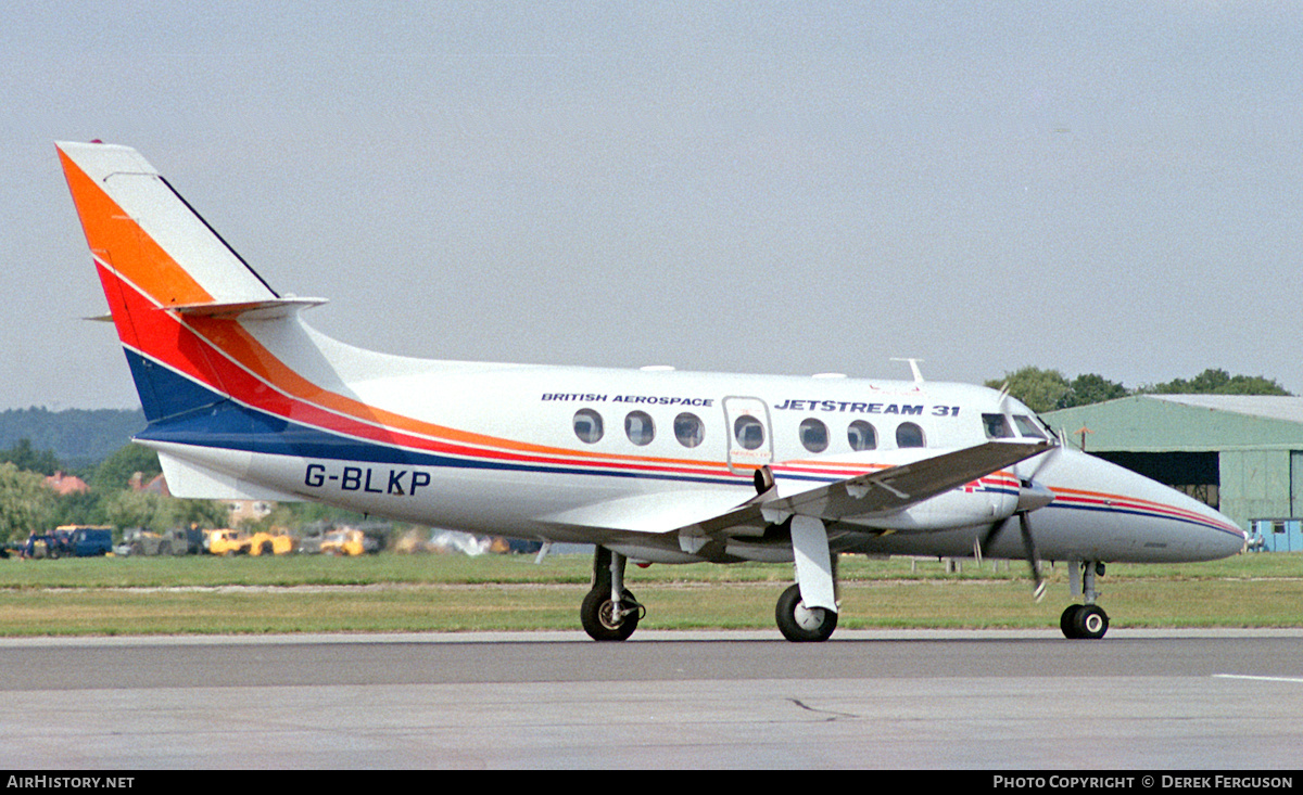 Aircraft Photo of G-BLKP | British Aerospace BAe-3100 Jetstream 31 | British Aerospace | AirHistory.net #605464