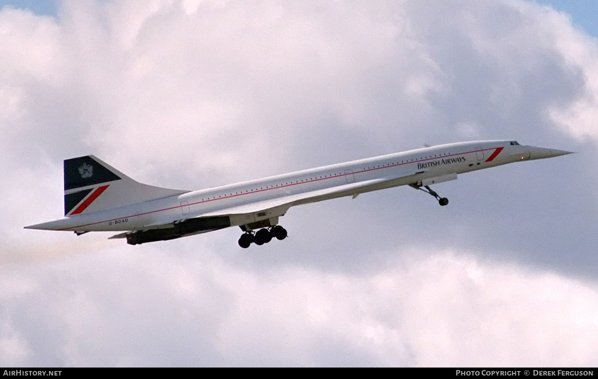 Aircraft Photo of G-BOAD | Aerospatiale-BAC Concorde 102 | British Airways | AirHistory.net #605468