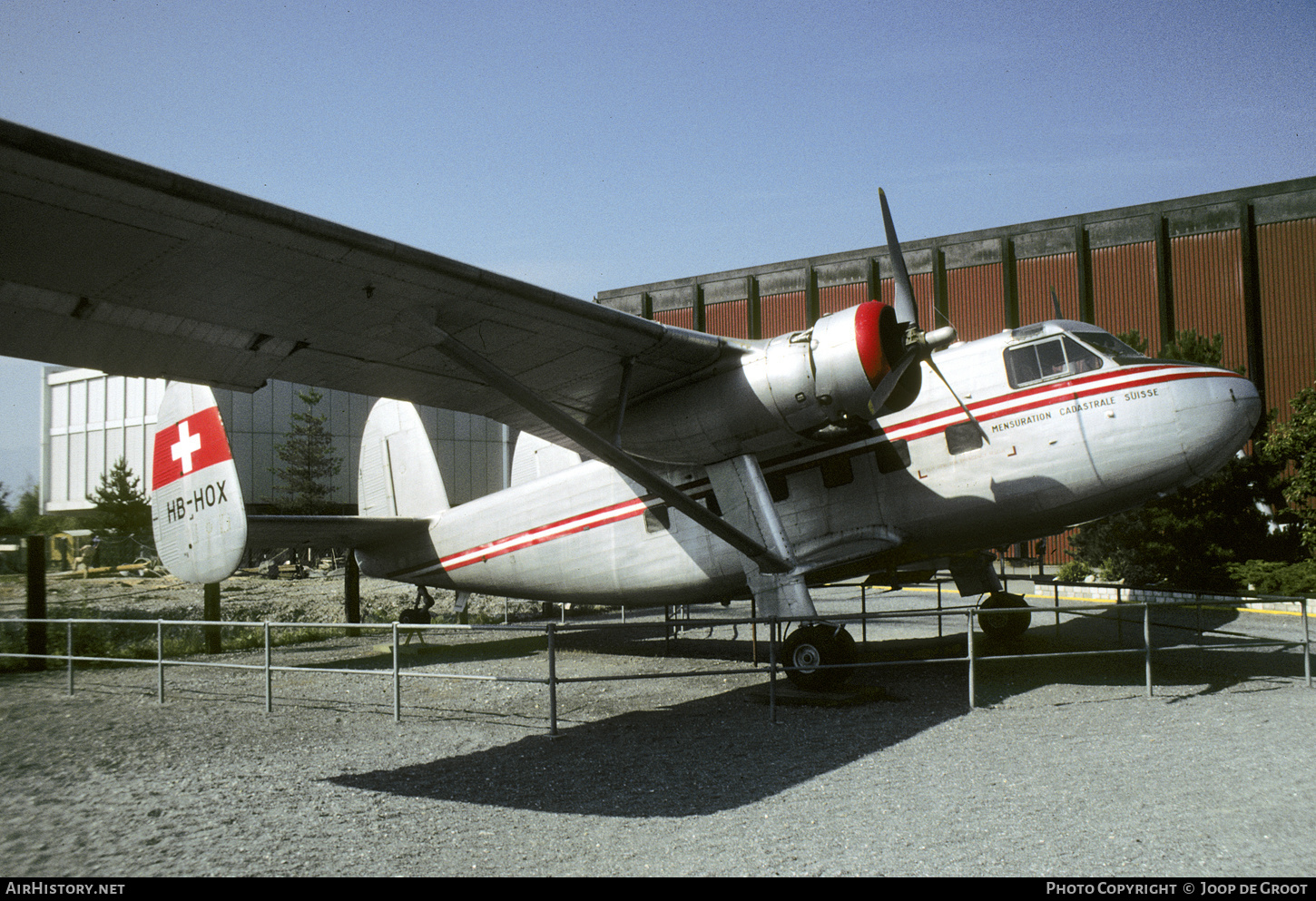 Aircraft Photo of HB-HOX | Scottish Aviation Twin Pioneer Series 1 | AirHistory.net #605482