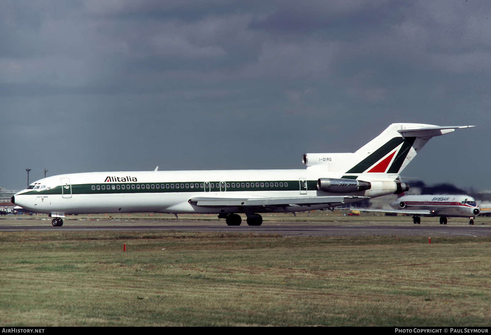 Aircraft Photo of I-DIRG | Boeing 727-243/Adv | Alitalia | AirHistory.net #605483