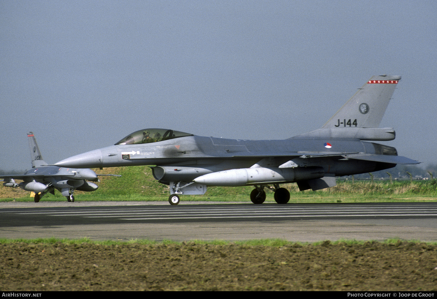 Aircraft Photo of J-144 | General Dynamics F-16A Fighting Falcon | Netherlands - Air Force | AirHistory.net #605486