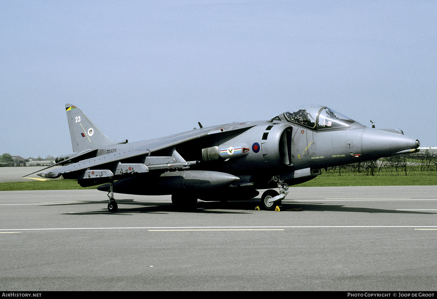 Aircraft Photo of ZD375 | British Aerospace Harrier GR7 | UK - Air Force | AirHistory.net #605491