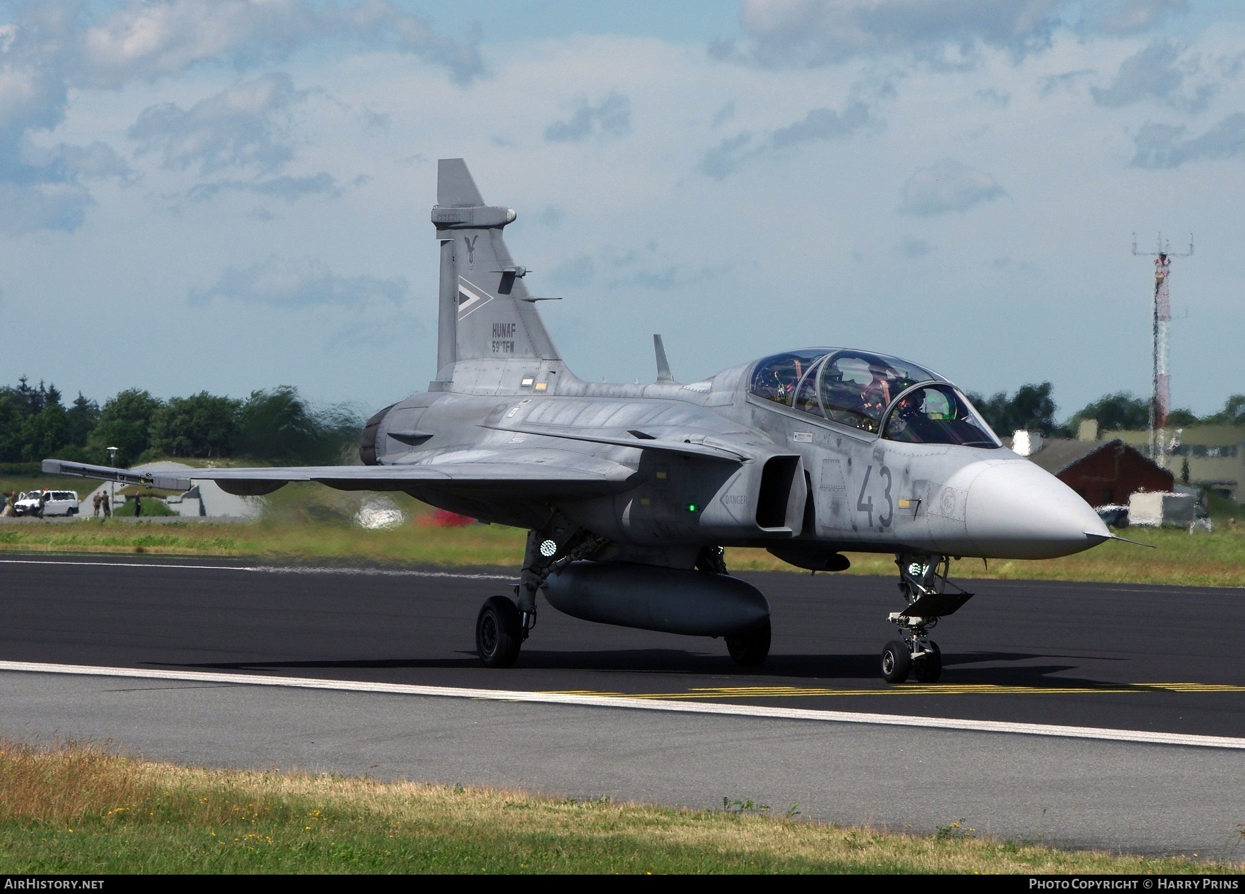 Aircraft Photo of 43 | Saab JAS 39D Gripen | Hungary - Air Force | AirHistory.net #605500