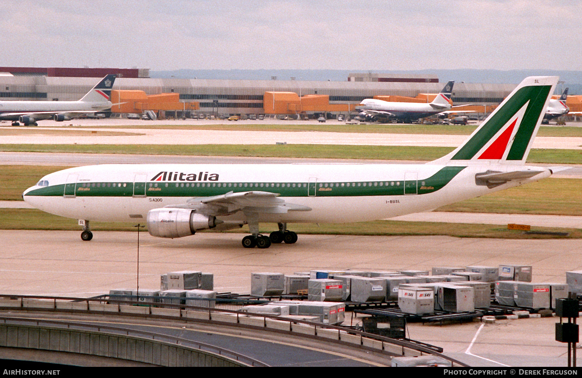 Aircraft Photo of I-BUSL | Airbus A300B4-203 | Alitalia | AirHistory.net #605504