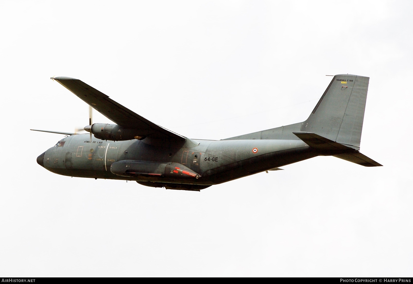 Aircraft Photo of R205 | Transall C-160R | France - Air Force | AirHistory.net #605507