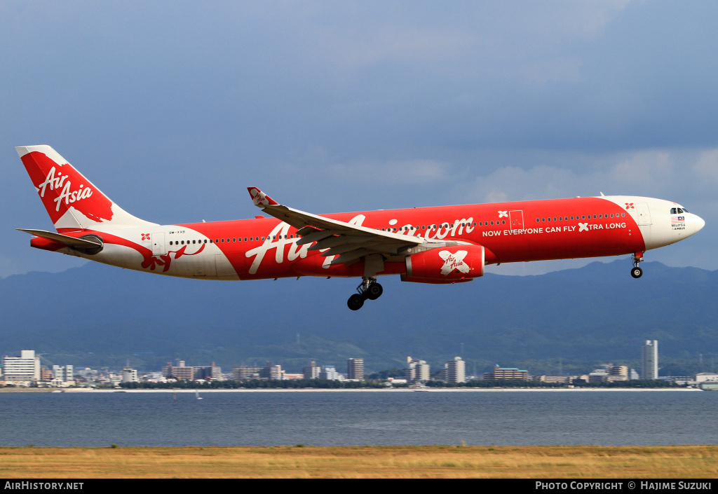 Aircraft Photo of 9M-XXB | Airbus A330-343 | AirAsia X | AirHistory.net #605534