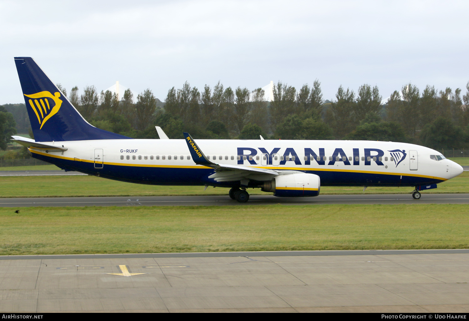 Aircraft Photo of G-RUKF | Boeing 737-8AS | Ryanair | AirHistory.net #605538