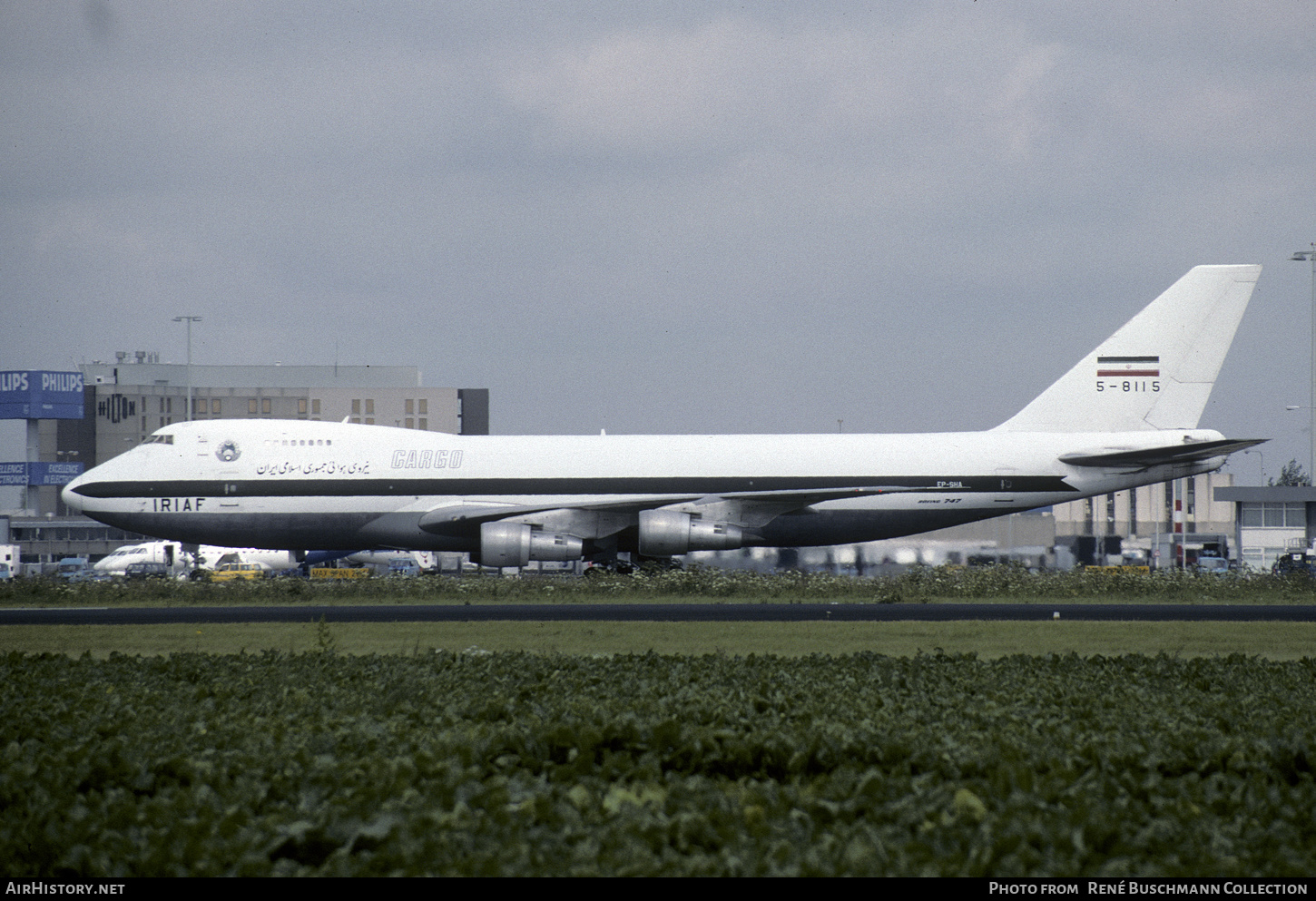 Aircraft Photo of 5-8115 / EP-SHA | Boeing 747-2J9F | Iran - Air Force | AirHistory.net #605542
