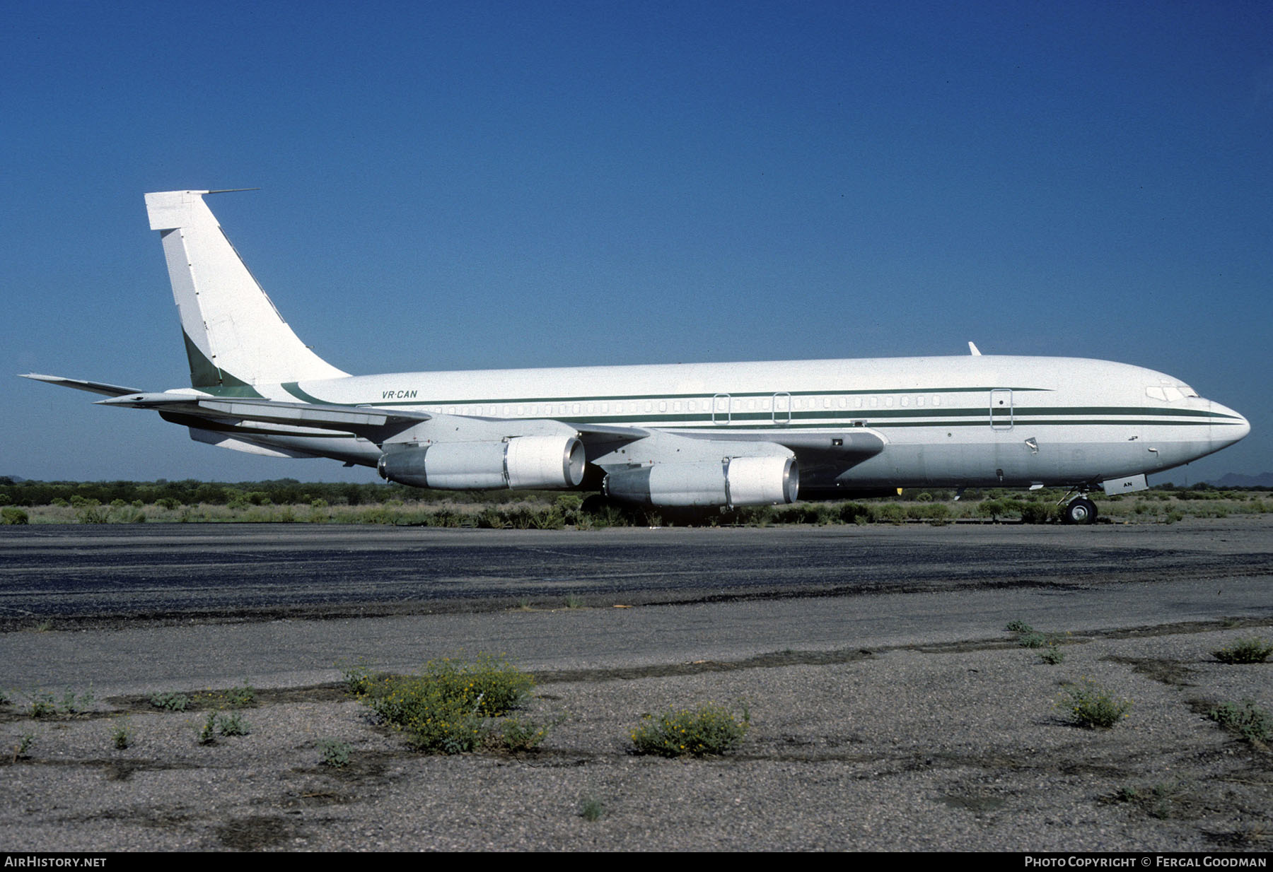 Aircraft Photo of VR-CAN | Boeing 707-138B | AirHistory.net #605543