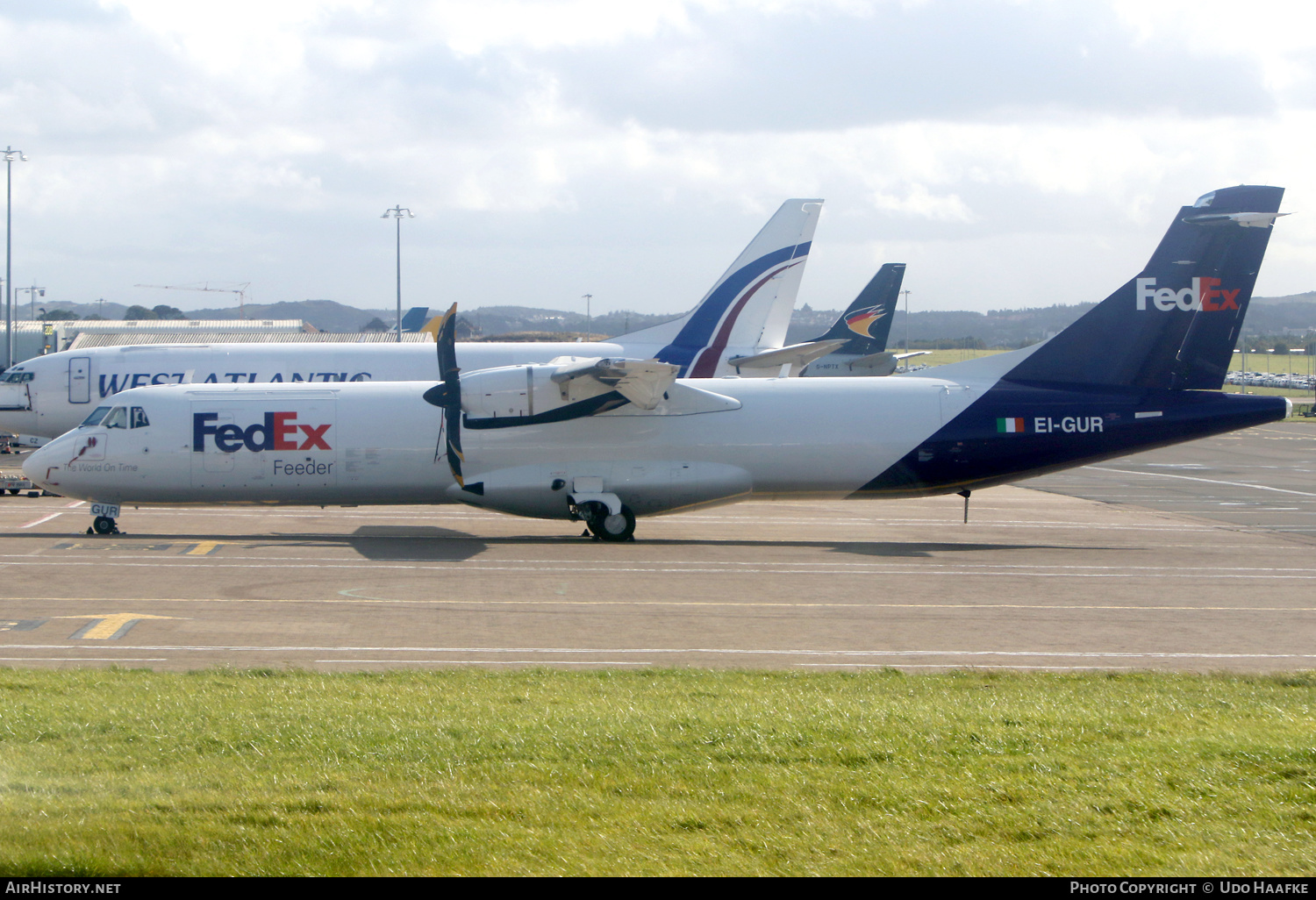 Aircraft Photo of EI-GUR | ATR ATR-72-600F (ATR-72-212A) | FedEx Feeder | AirHistory.net #605555