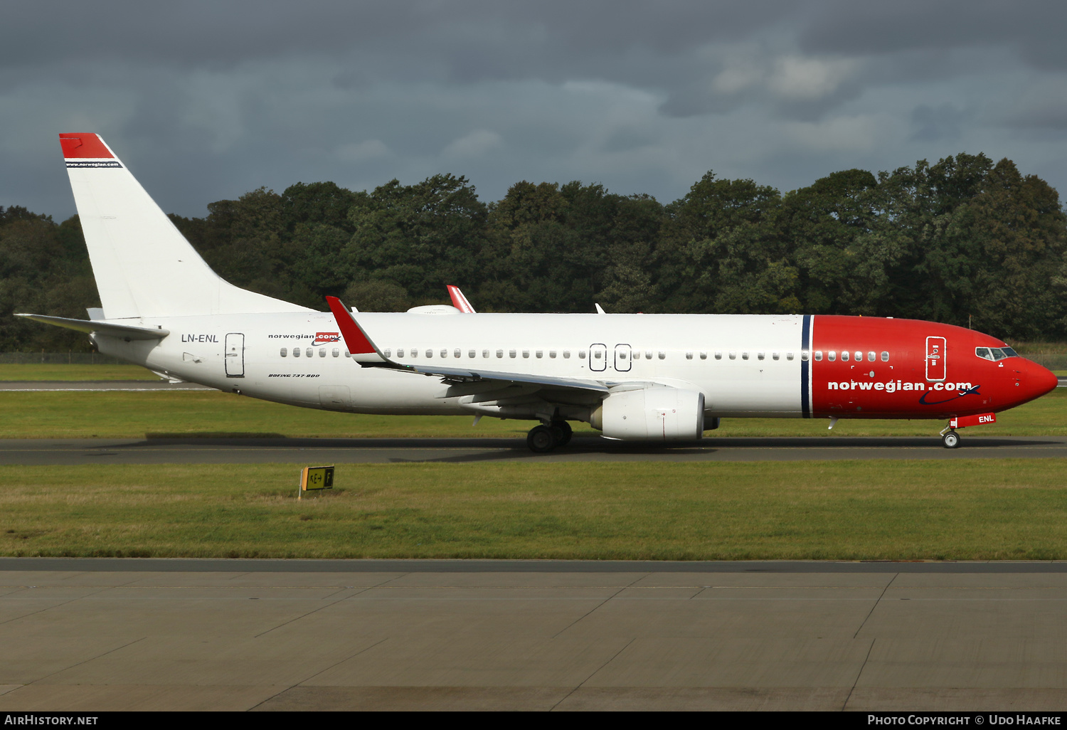 Aircraft Photo of LN-ENL | Boeing 737-8JP | Norwegian | AirHistory.net #605562