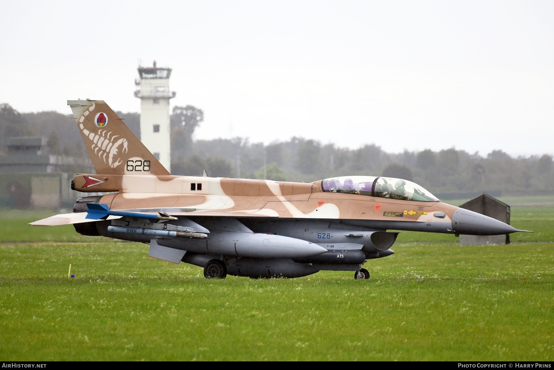 Aircraft Photo of 628 | General Dynamics F-16D Barak | Israel - Air Force | AirHistory.net #605566