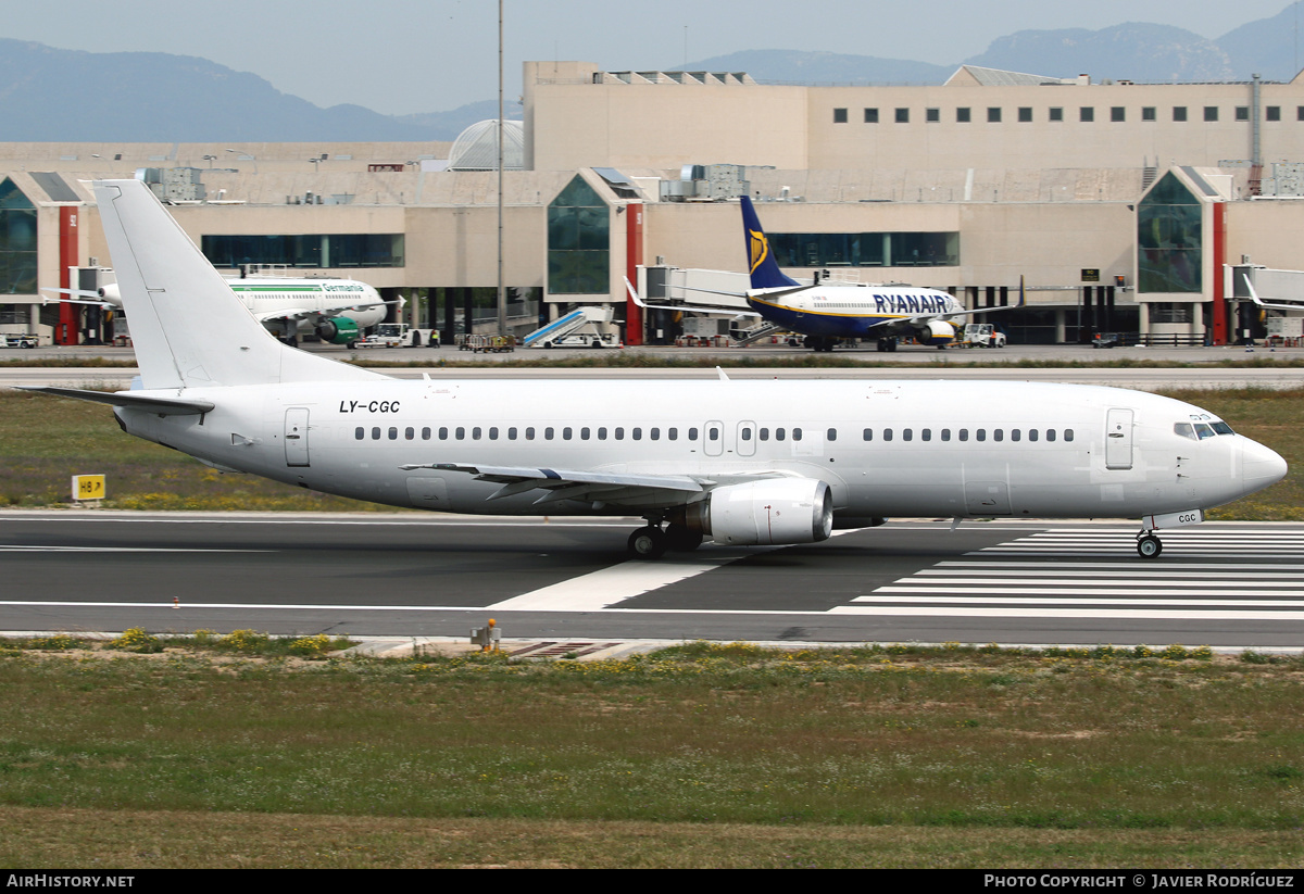 Aircraft Photo of LY-CGC | Boeing 737-4Y0 | AirHistory.net #605568