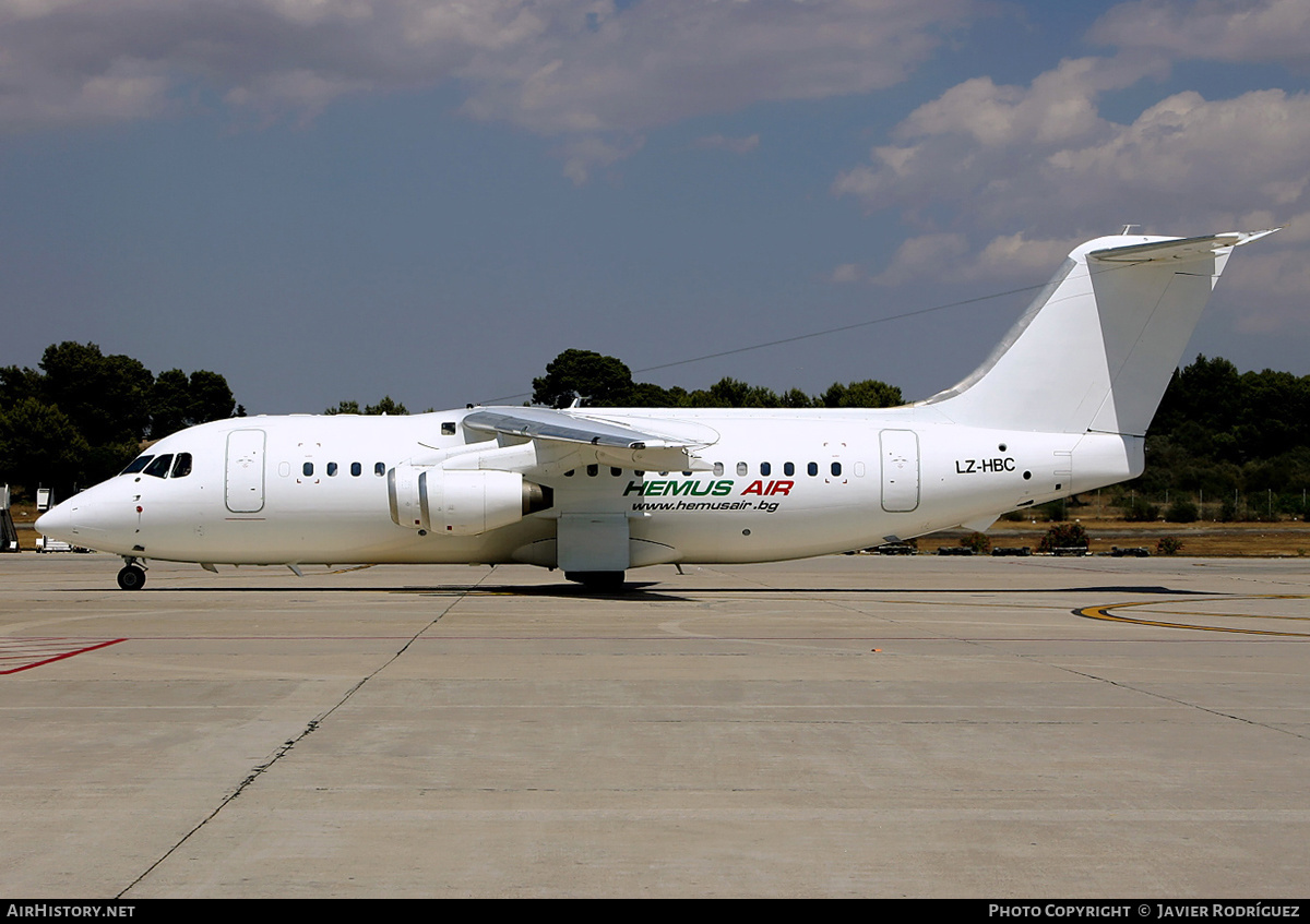 Aircraft Photo of LZ-HBC | British Aerospace BAe-146-200 | Hemus Air | AirHistory.net #605576