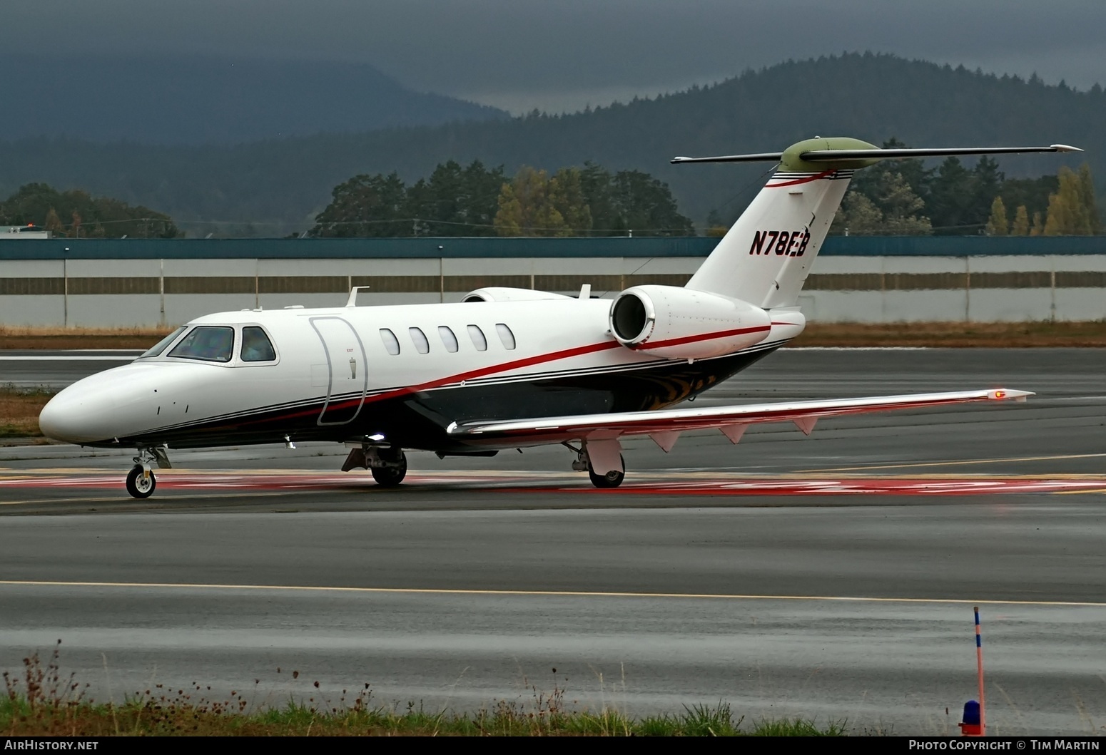 Aircraft Photo of N78EB | Cessna 525C CitationJet CJ4 | AirHistory.net #605588