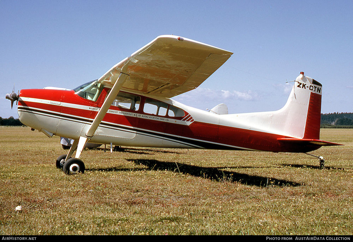 Aircraft Photo of ZK-CTN | Cessna 185A Skywagon | Rural Aviation | AirHistory.net #605590