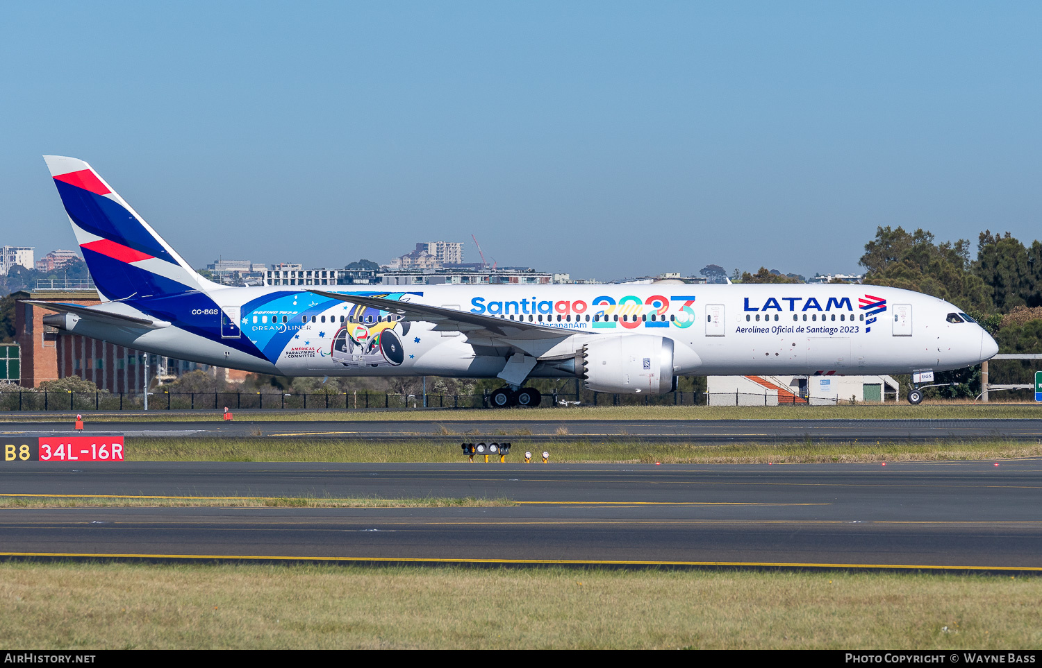 Aircraft Photo of CC-BGS | Boeing 787-9 Dreamliner | LATAM Airlines | AirHistory.net #605612