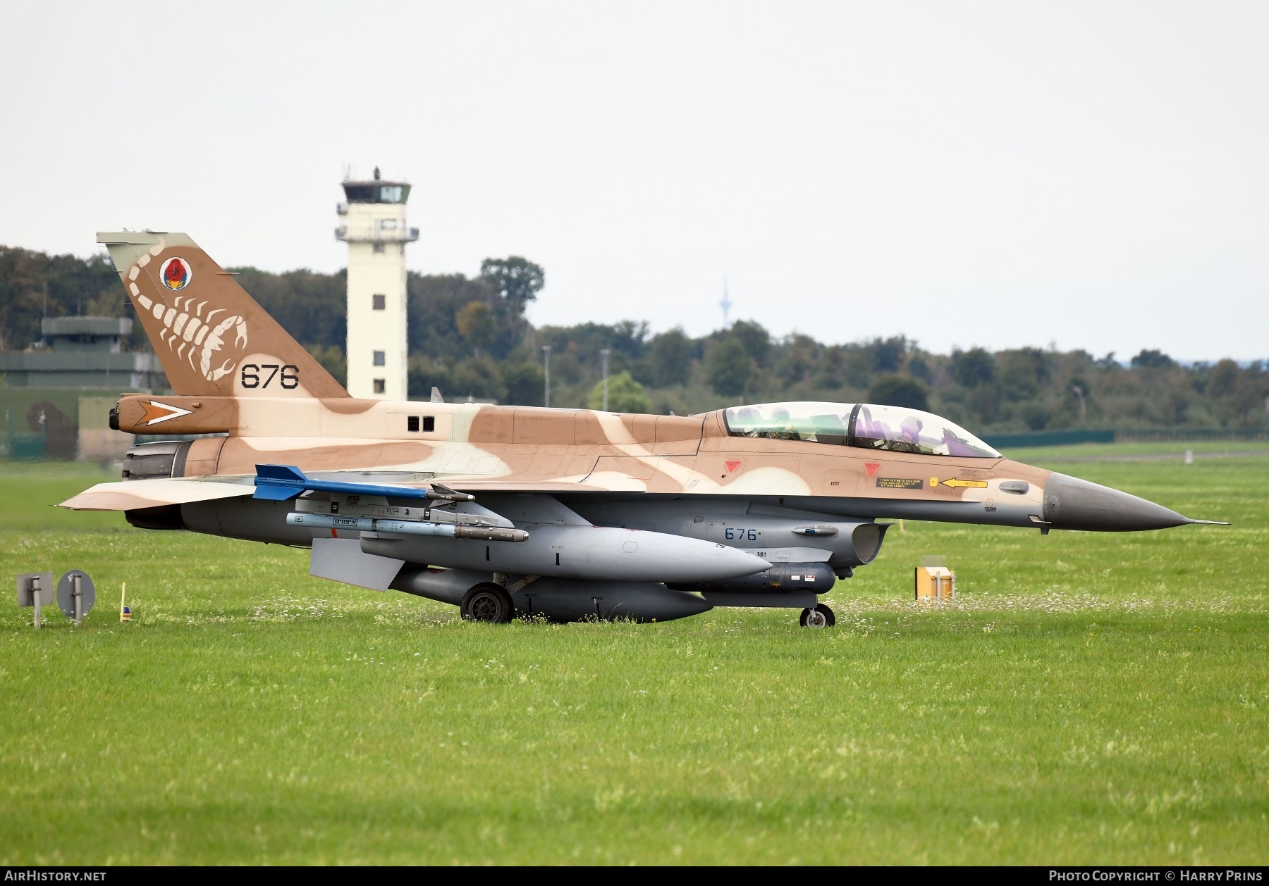 Aircraft Photo of 676 | General Dynamics F-16D Barak | Israel - Air Force | AirHistory.net #605613