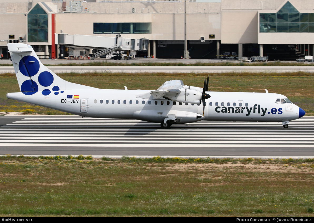Aircraft Photo of EC-JEV | ATR ATR-72-500 (ATR-72-212A) | Canaryfly | AirHistory.net #605621