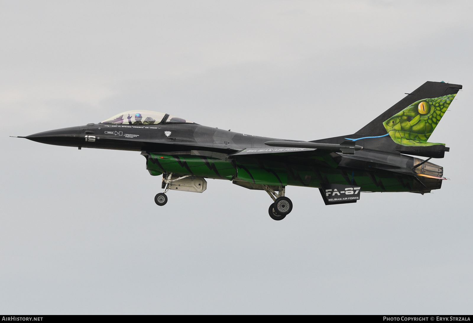 Aircraft Photo of FA-87 | General Dynamics F-16AM Fighting Falcon | Belgium - Air Force | AirHistory.net #605625