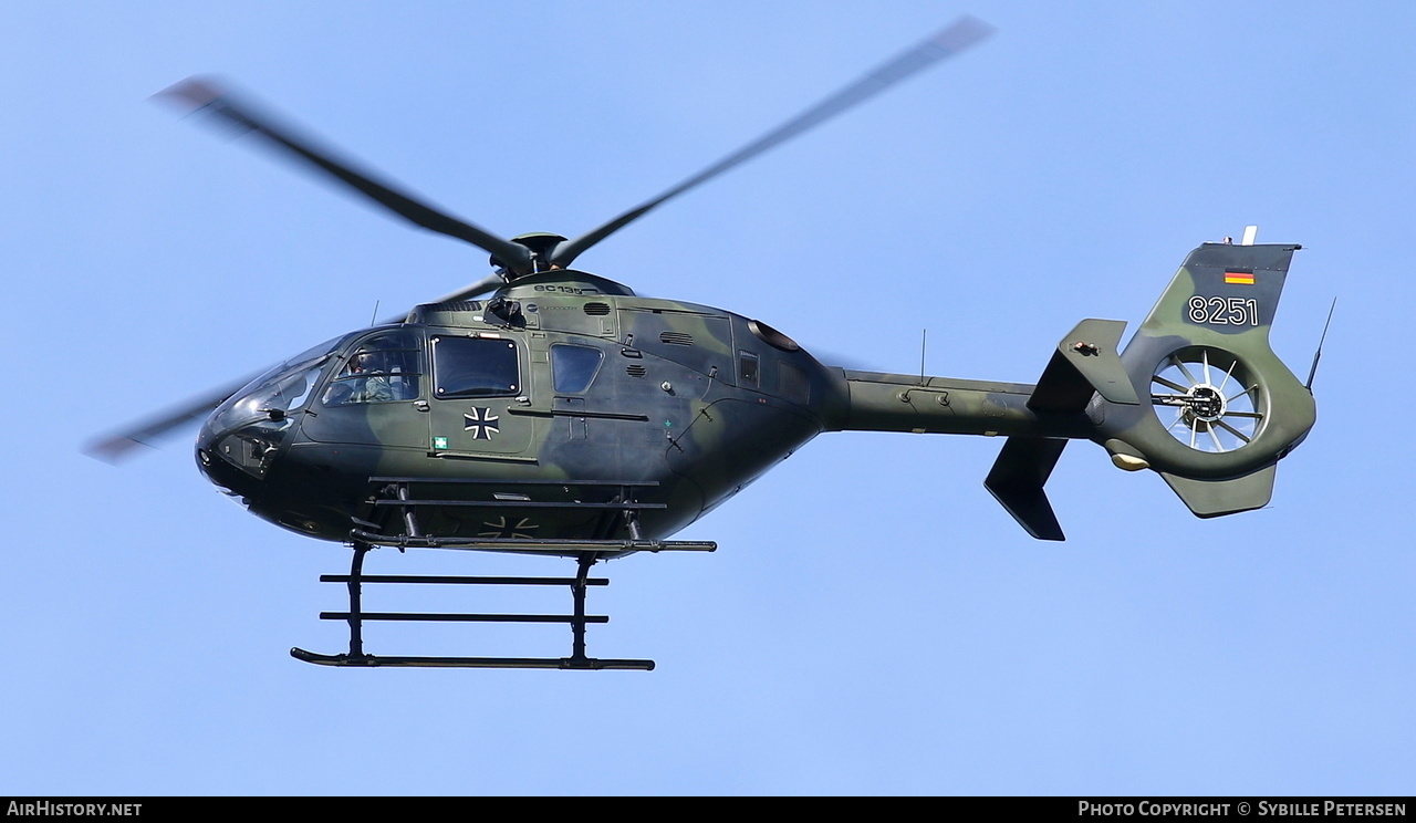 Aircraft Photo of 8251 | Eurocopter EC-135T-1 | Germany - Army | AirHistory.net #605646