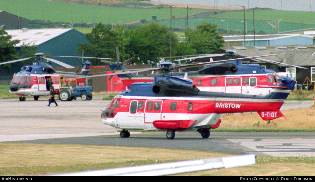 Aircraft Photo of G-TIGT | Aerospatiale AS-332L Super Puma | Bristow Helicopters | AirHistory.net #605678