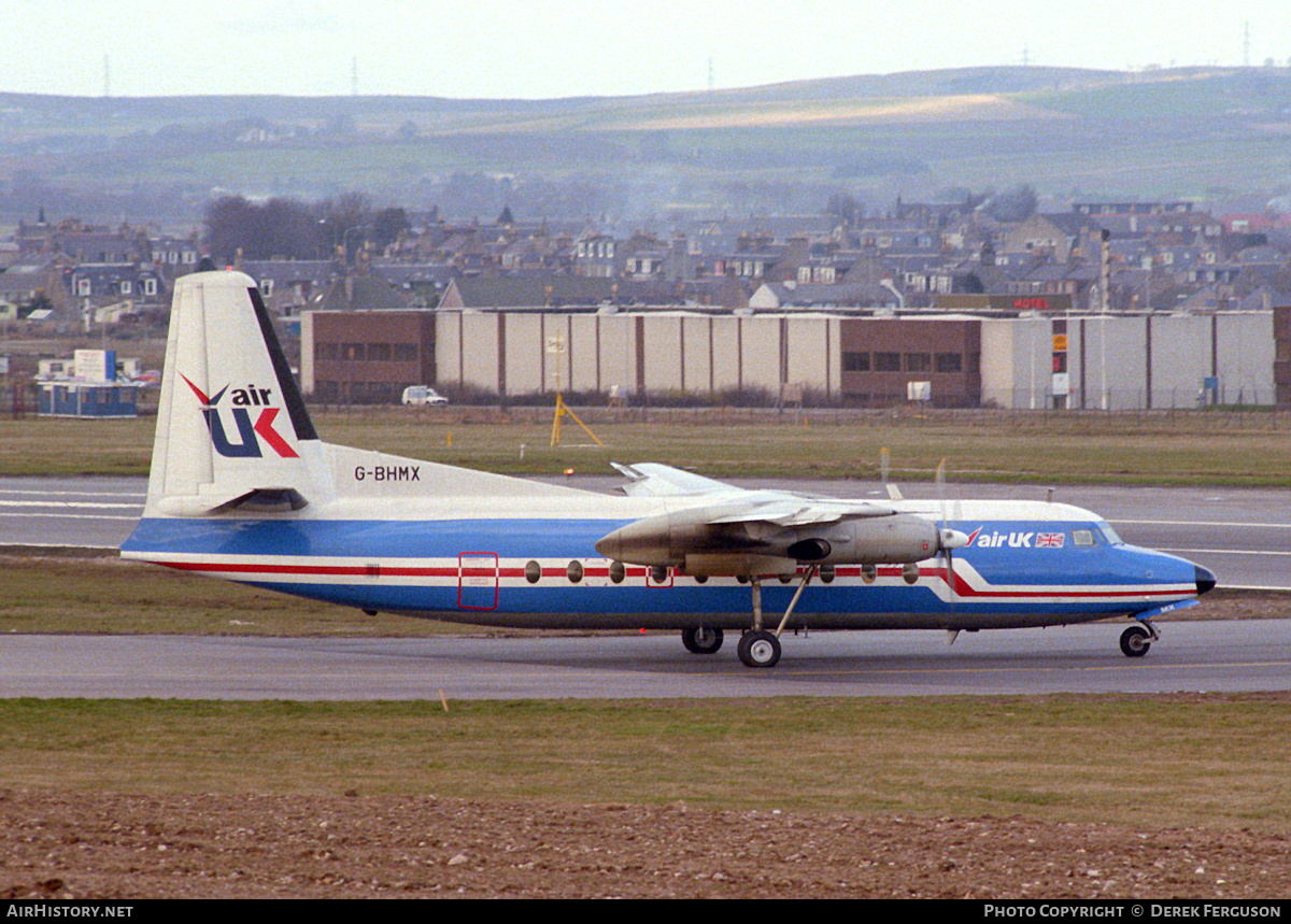 Aircraft Photo of G-BHMX | Fokker F27-200 Friendship | Air UK | AirHistory.net #605679