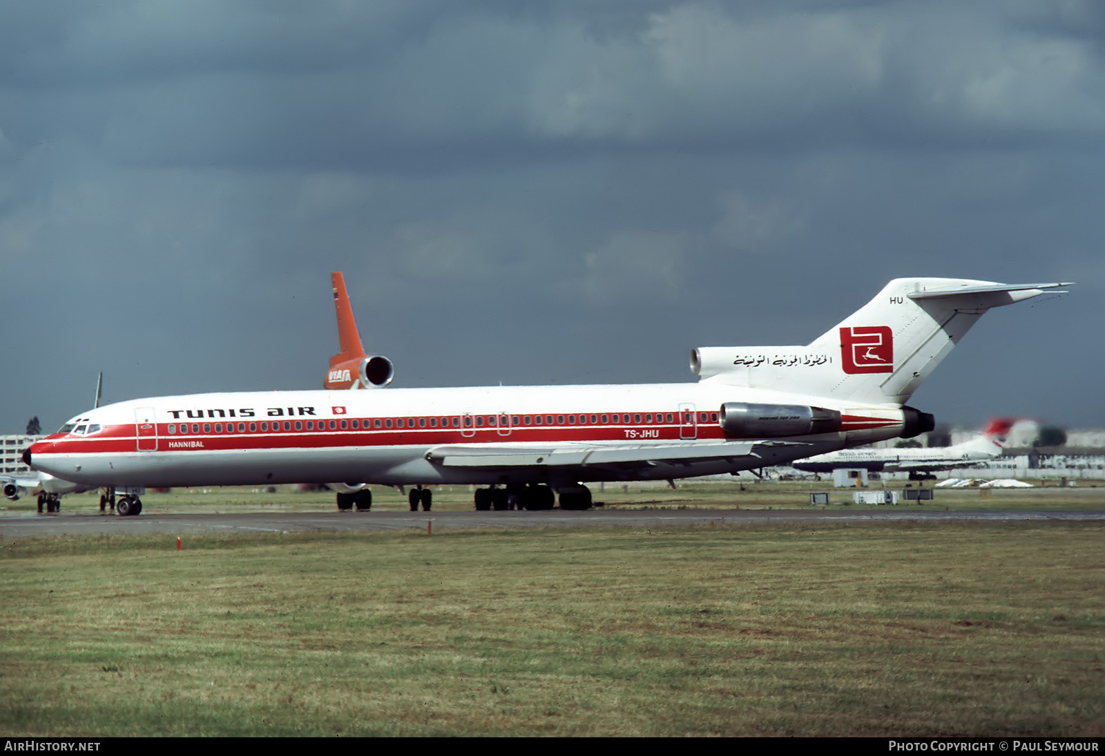 Aircraft Photo of TS-JHU | Boeing 727-2H3/Adv | Tunis Air | AirHistory.net #605680