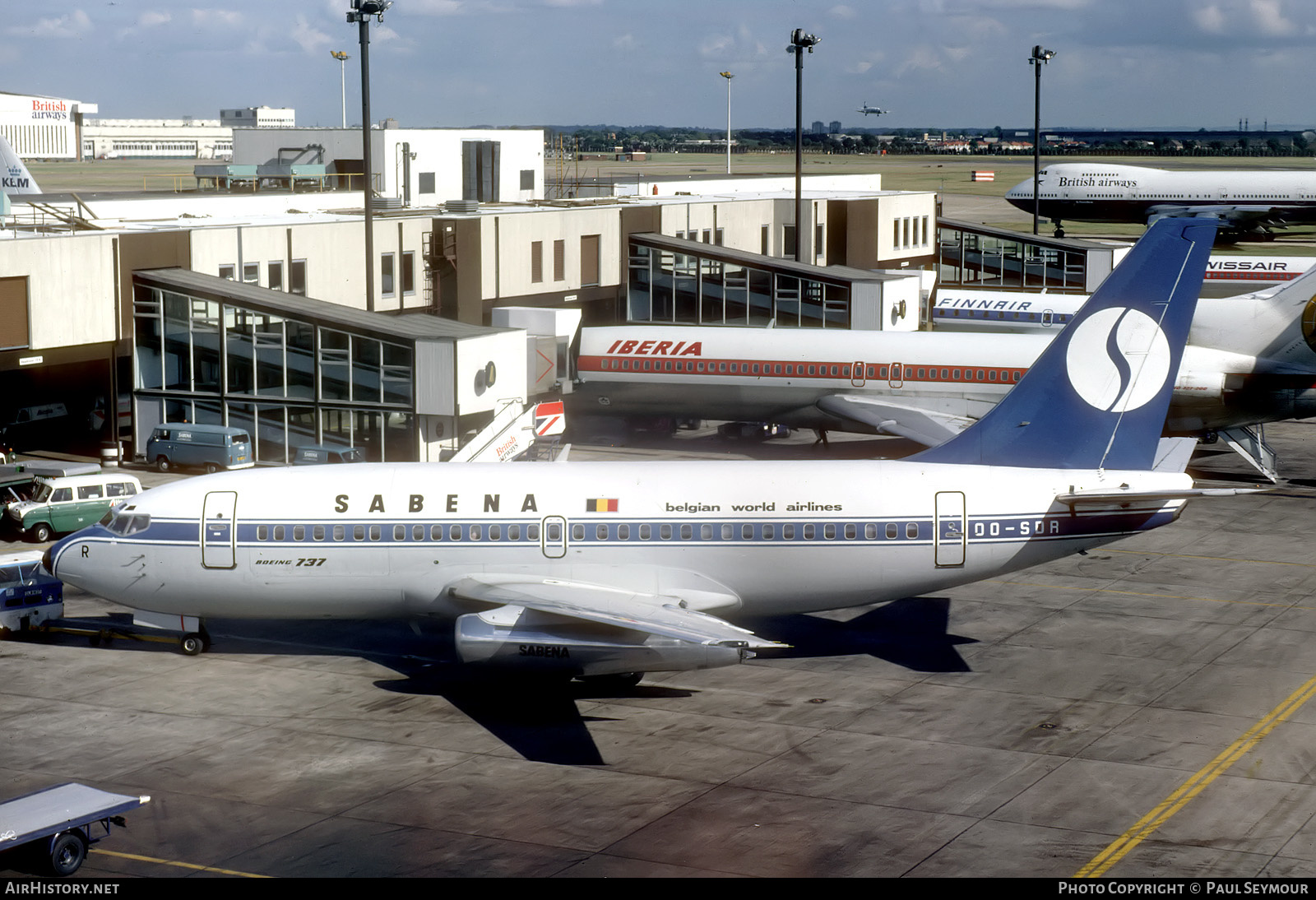 Aircraft Photo of OO-SDR | Boeing 737-229C/Adv | Sabena | AirHistory.net #605686