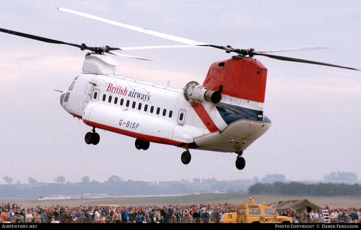 Aircraft Photo of G-BISP | Boeing Vertol 234LR | British Airways Helicopters | AirHistory.net #605691