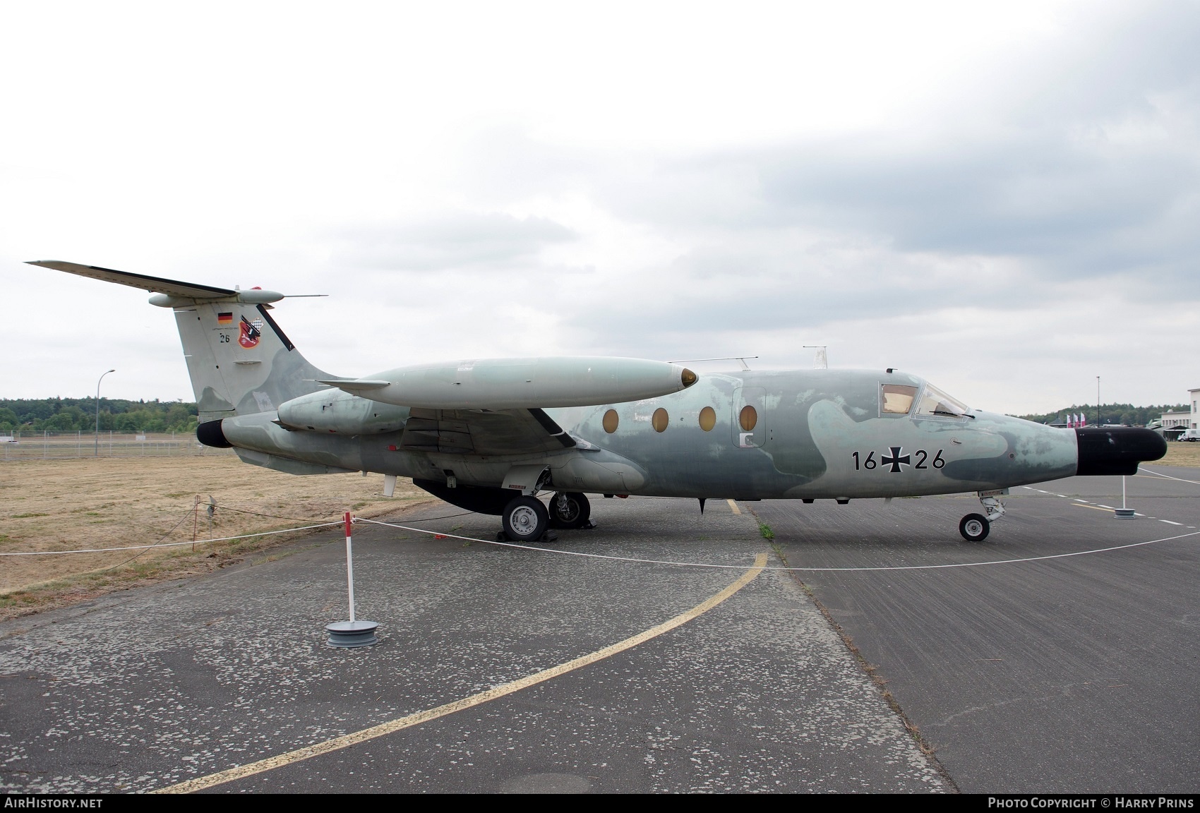 Aircraft Photo of 1626 | HFB HFB-320/ECM Hansa Jet | Germany - Air Force | AirHistory.net #605696