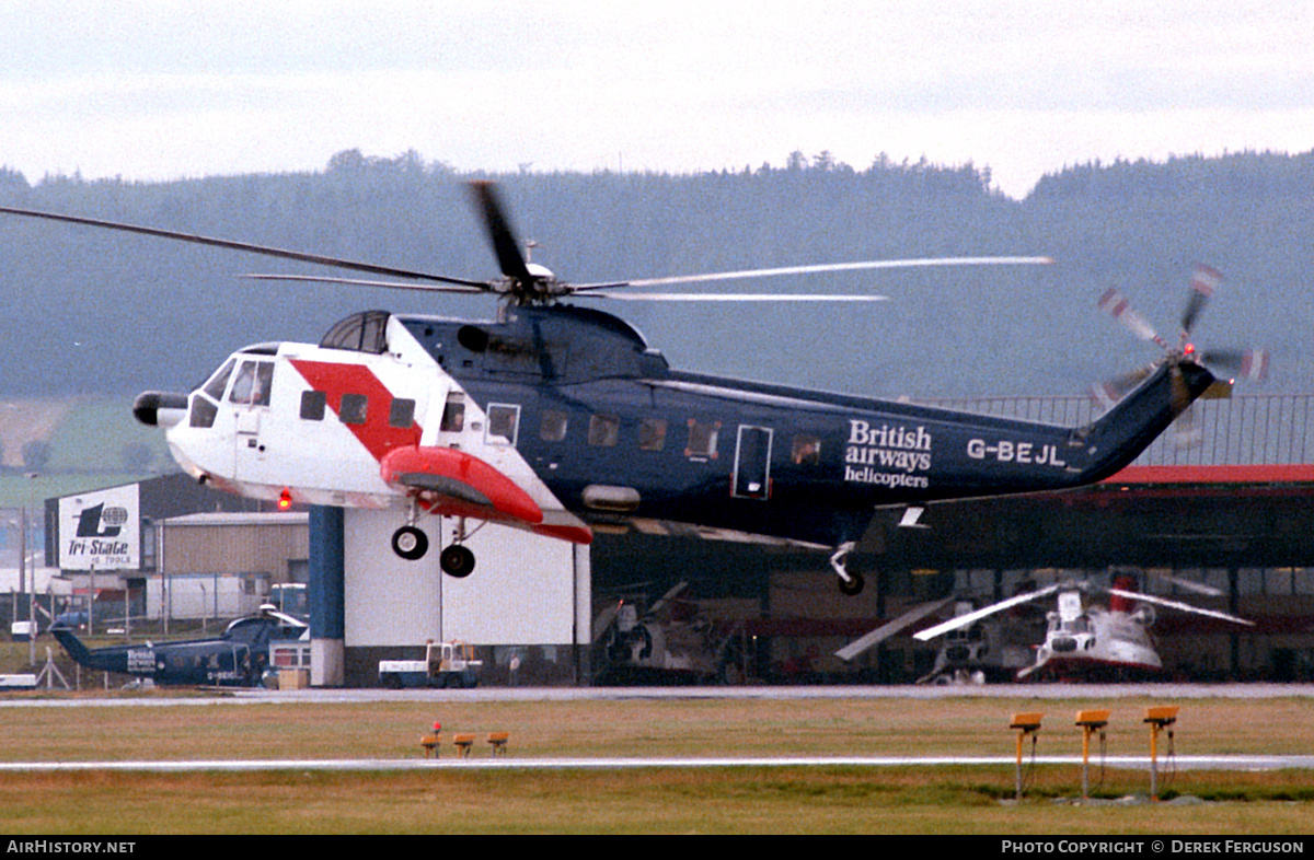 Aircraft Photo of G-BEJL | Sikorsky S-61N | British Airways Helicopters | AirHistory.net #605700