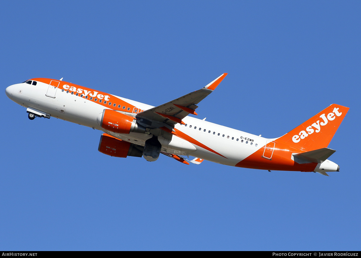 Aircraft Photo of G-EZWR | Airbus A320-214 | EasyJet | AirHistory.net #605702