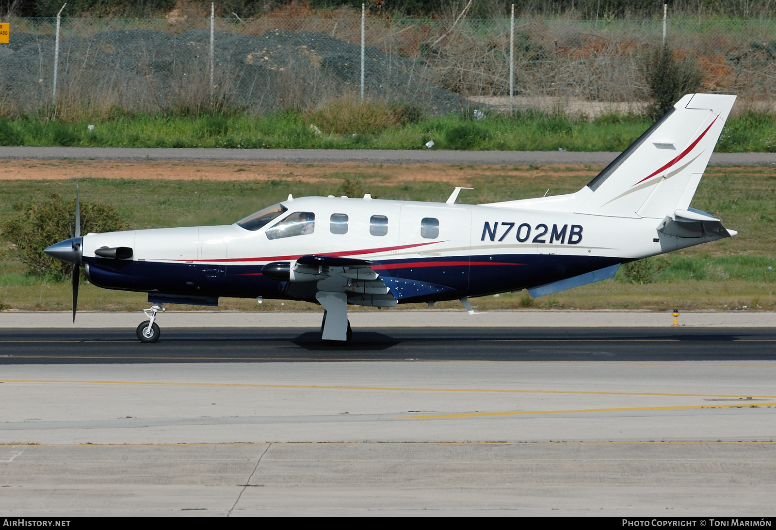 Aircraft Photo of N702MB | Socata TBM-700C-2 | AirHistory.net #605714