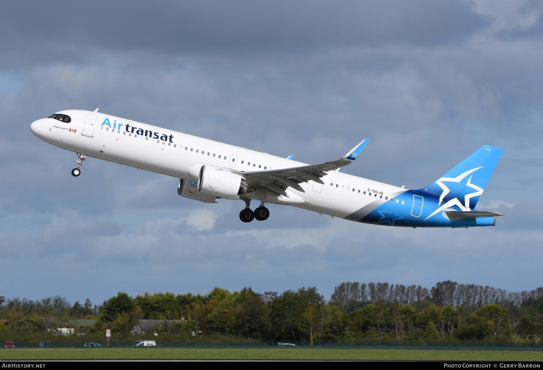 Aircraft Photo of C-GOJQ | Airbus A321-271NX | Air Transat | AirHistory.net #605717